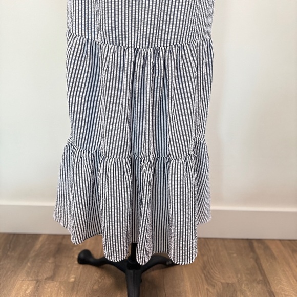 Hutch V-Neck Tiered Wrap Midi Dress - Picture 5 of 11